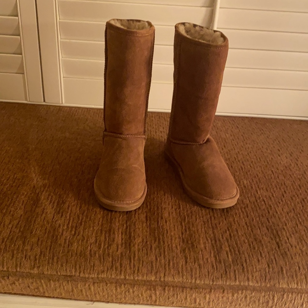 Bear Paw Lined Boots Sz 6